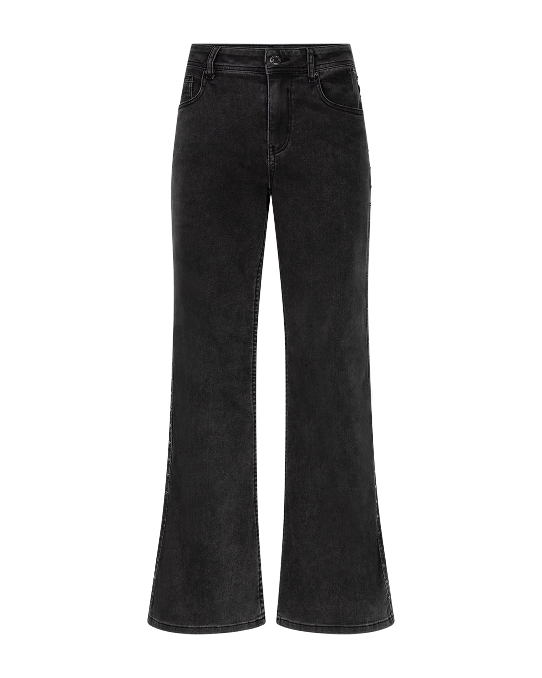 Brielle & studs black used Black - Red Button