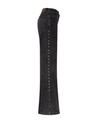 Thumbnail for Brielle & studs black used Black - Red Button