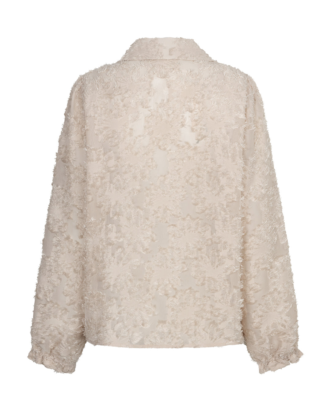 Blouse fringes Stone - Red Button