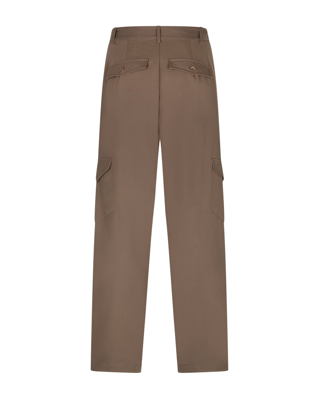 Barbella palazzo fabric Truffle - Red Button