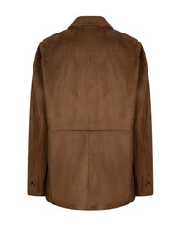 Thumbnail for Blazer suedine Praline - Red Button