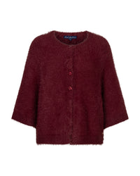 Thumbnail for Cardigan Fuzzy Poncho