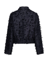 Thumbnail for Bomber fringes Navy - Red Button
