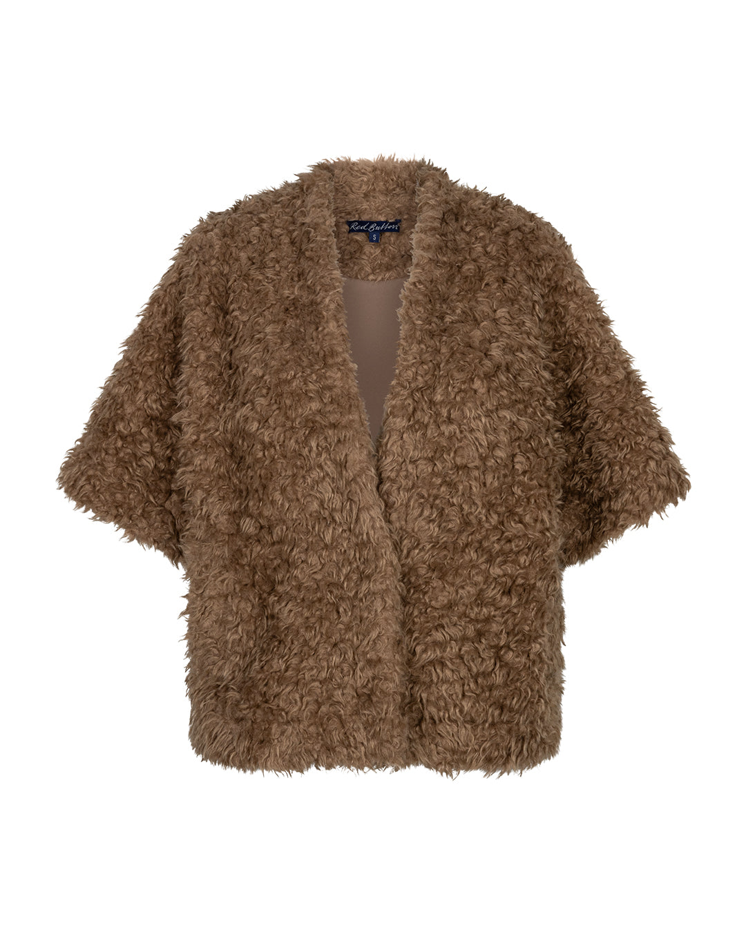 Freddie fake fur Cafe Noir - Red Button