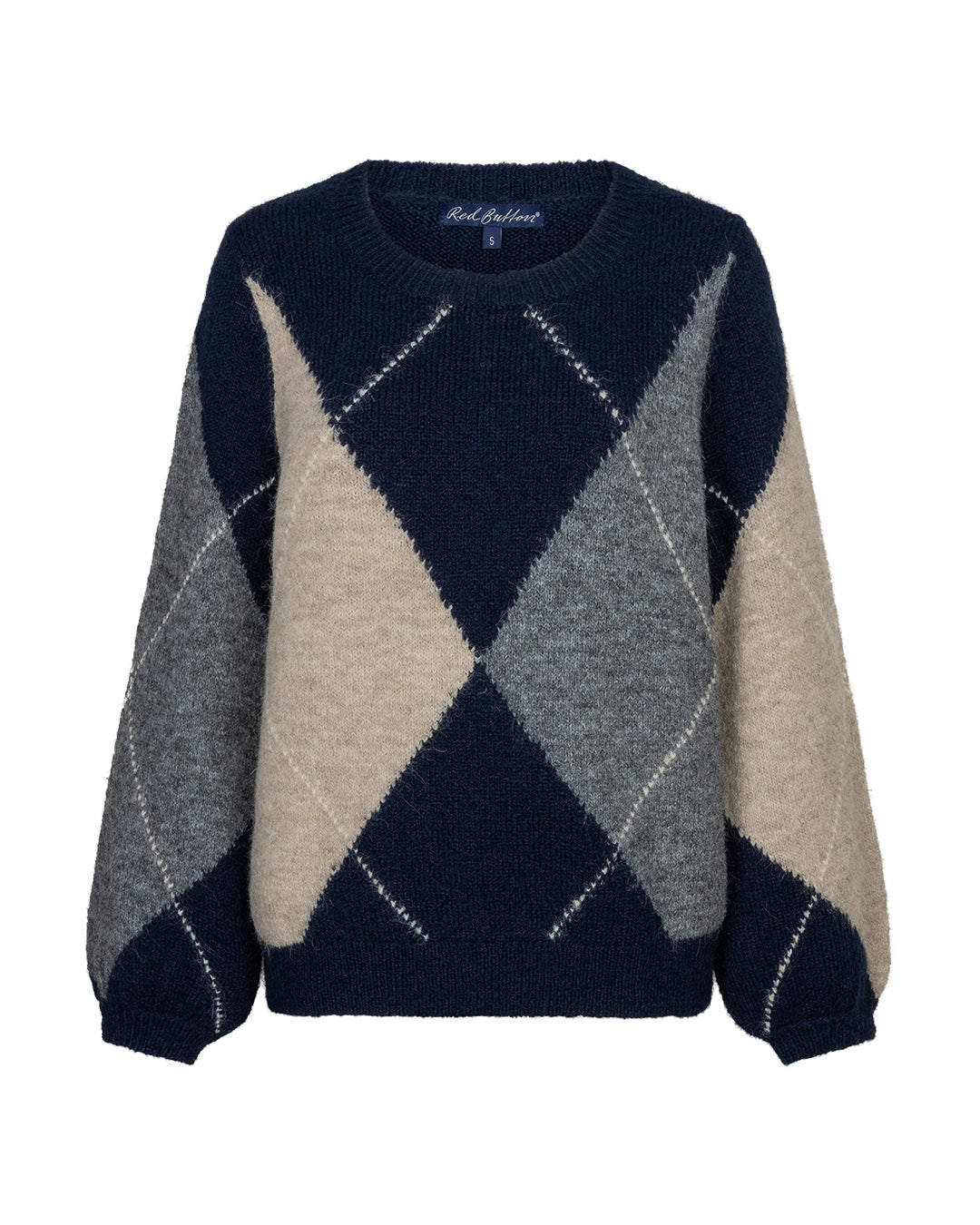 Argyle Sweater Indigo