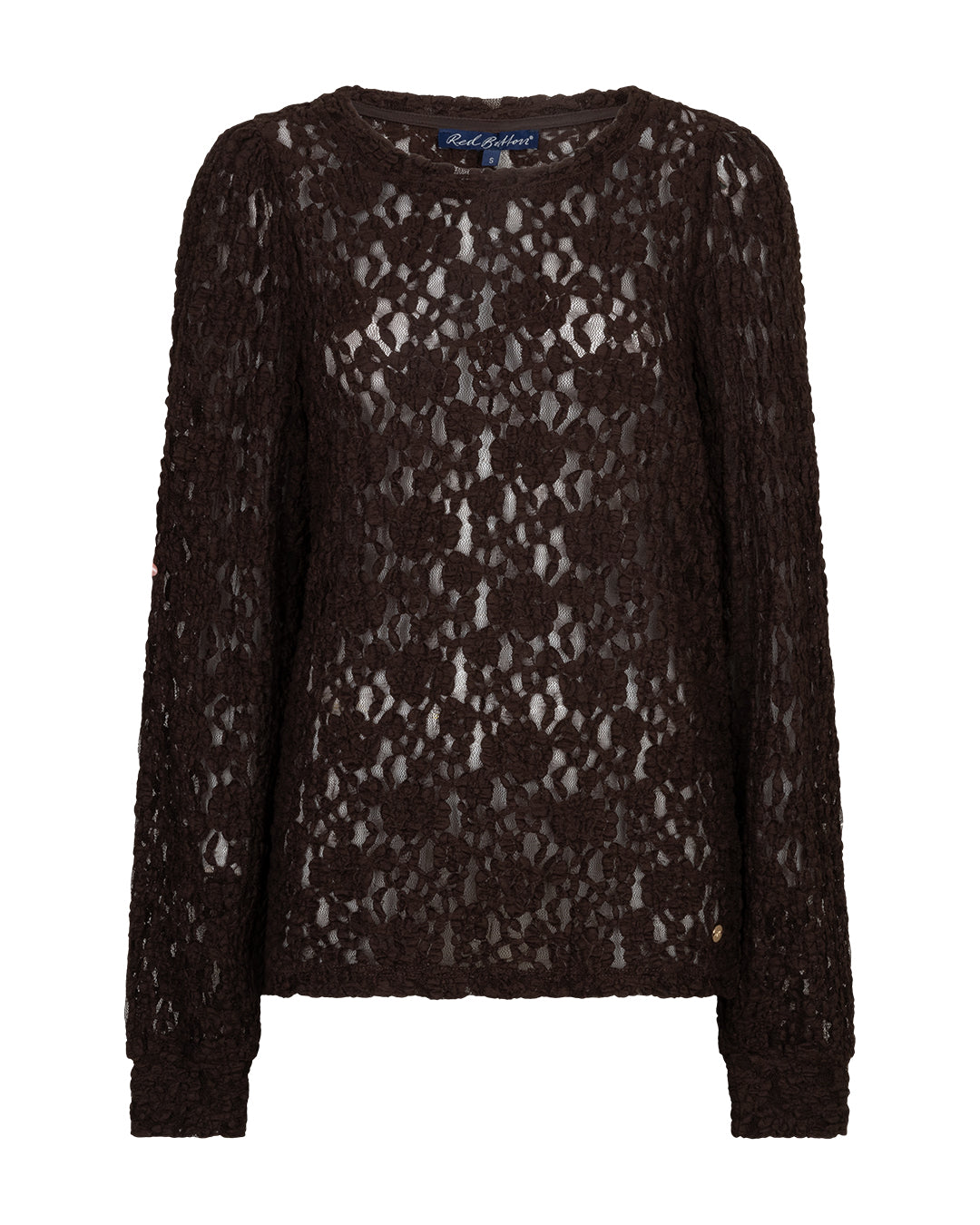 Top lace Espresso - Red Button