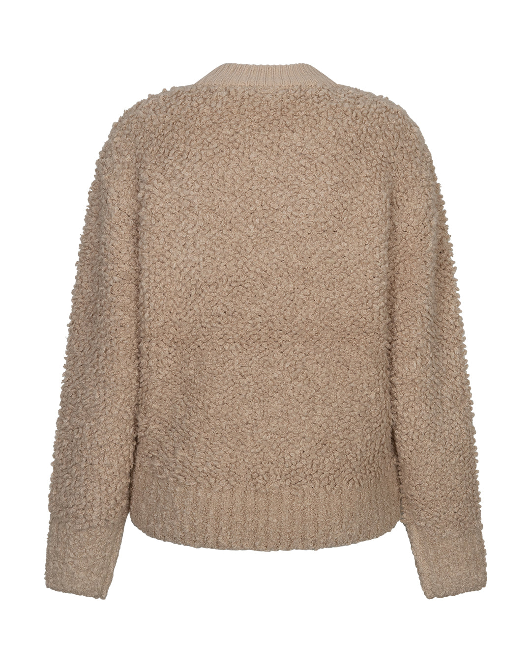 Bomber knit boucle Latte - Red Button