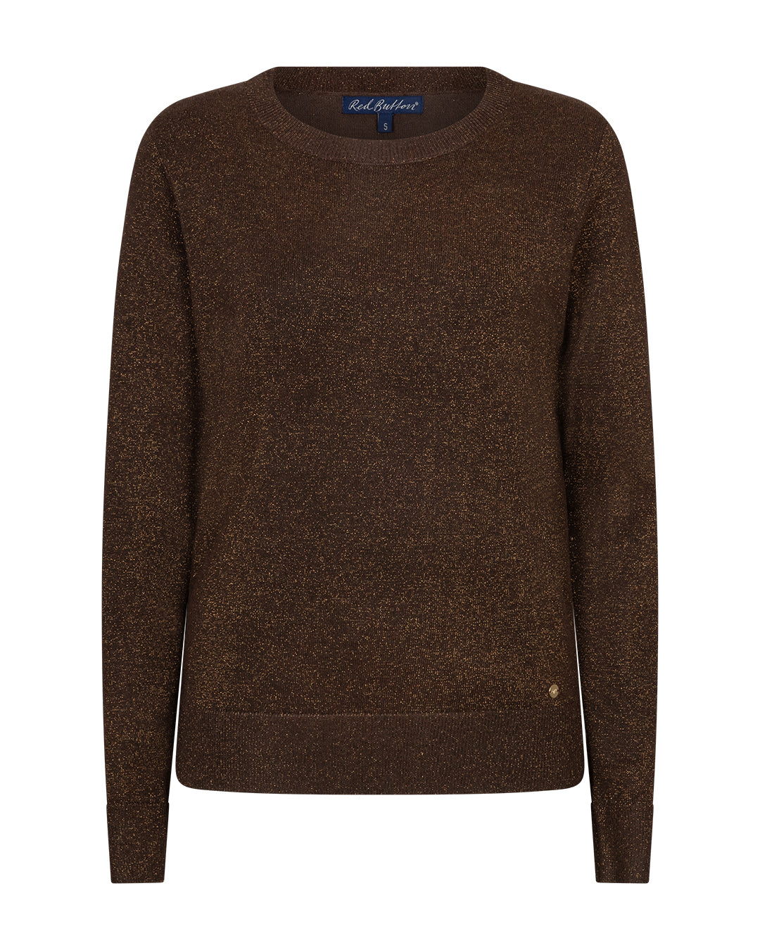 Sweet sparkle Brown - Red Button