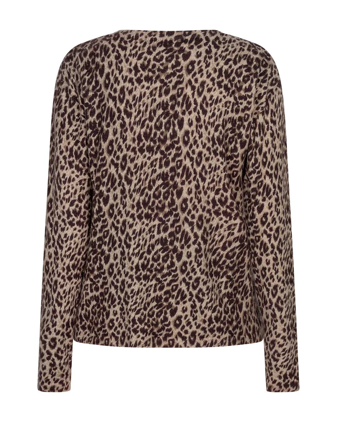Sweet animal print Burgundy - Red Button