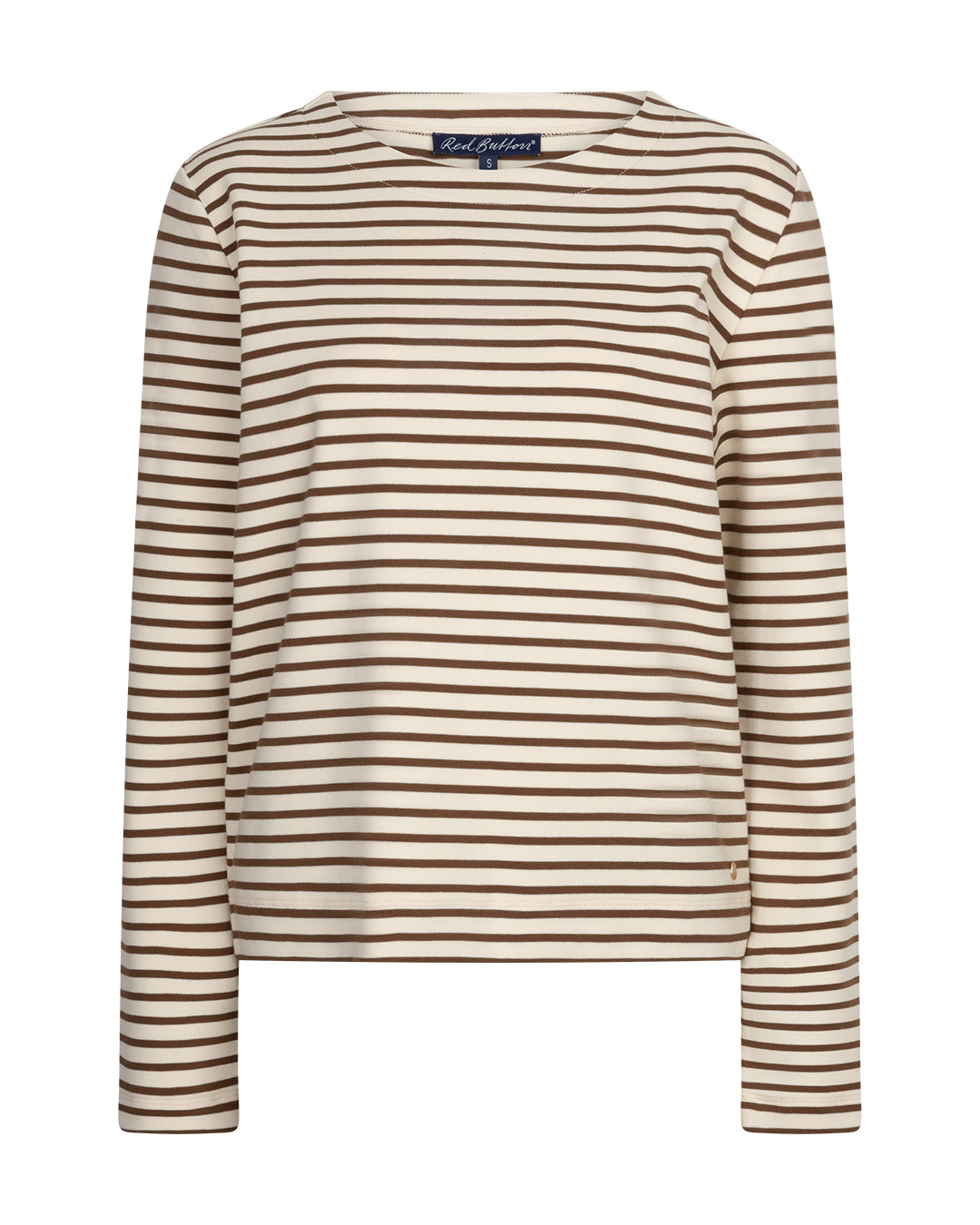 Terry stripe Creme/praline - Red Button