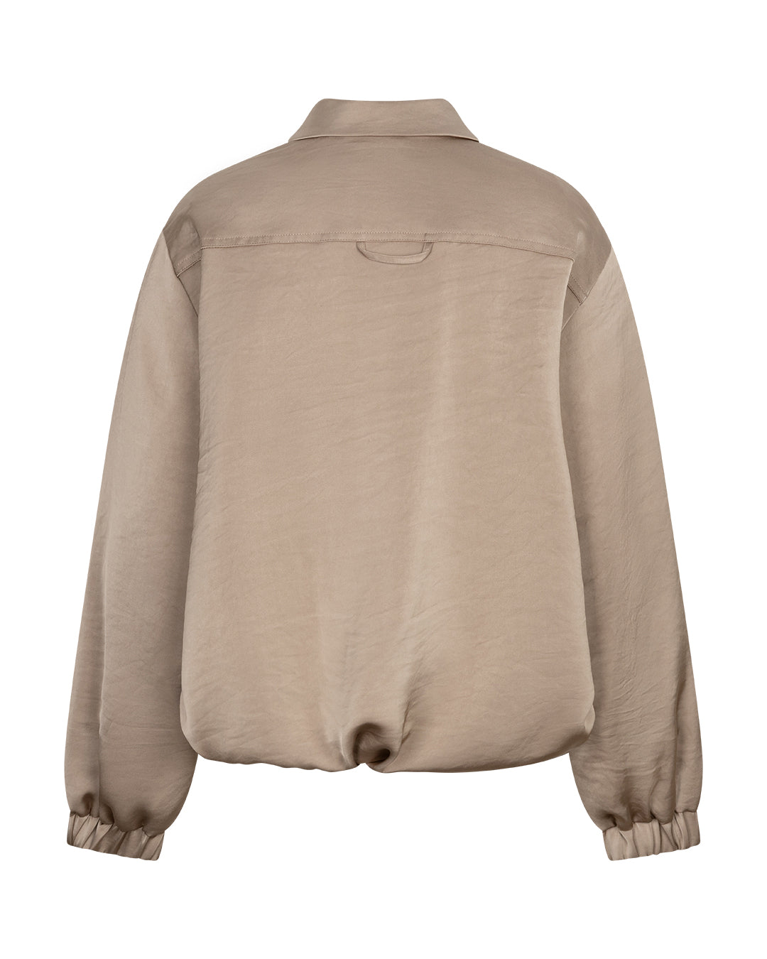 Avy satin Latte - Red Button