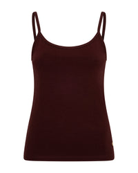Thumbnail for Singlet Burgundy - Red Button