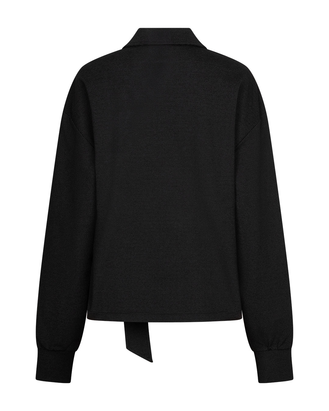 Blouse jacket fancy punta Black - Red Button