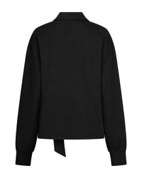 Thumbnail for Blouse jacket fancy punta Black - Red Button