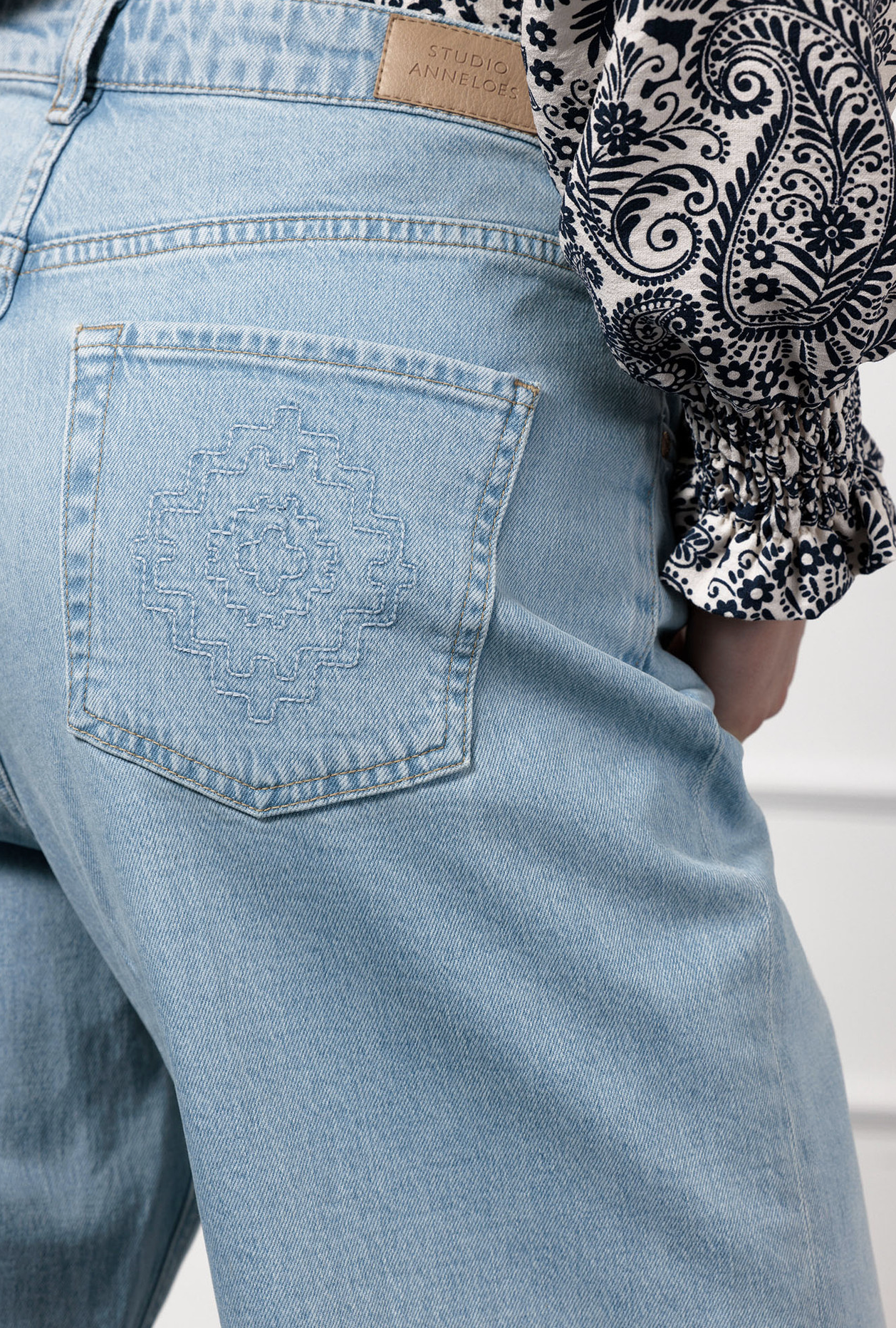 Lexie denim trousers Studio Anneloes