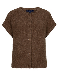 Thumbnail for Sleeveless knit boucle