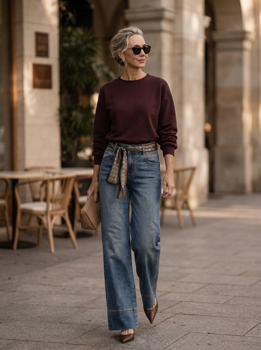 Skyler top long sleeves scuba