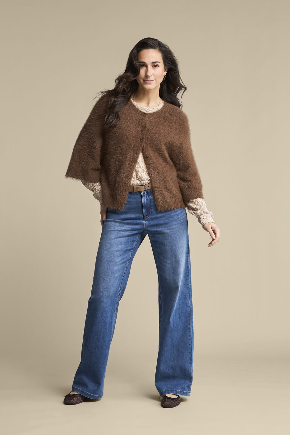 Cardigan fuzzy - Red Button AW26 lookbook