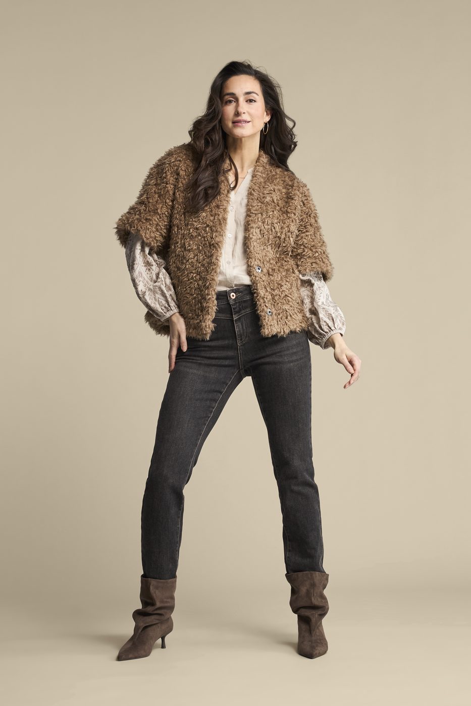 Blouse fringes - Red Button AW26 lookbook