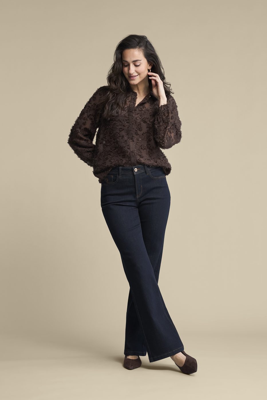 Blouse fringes - Red Button AW26 lookbook
