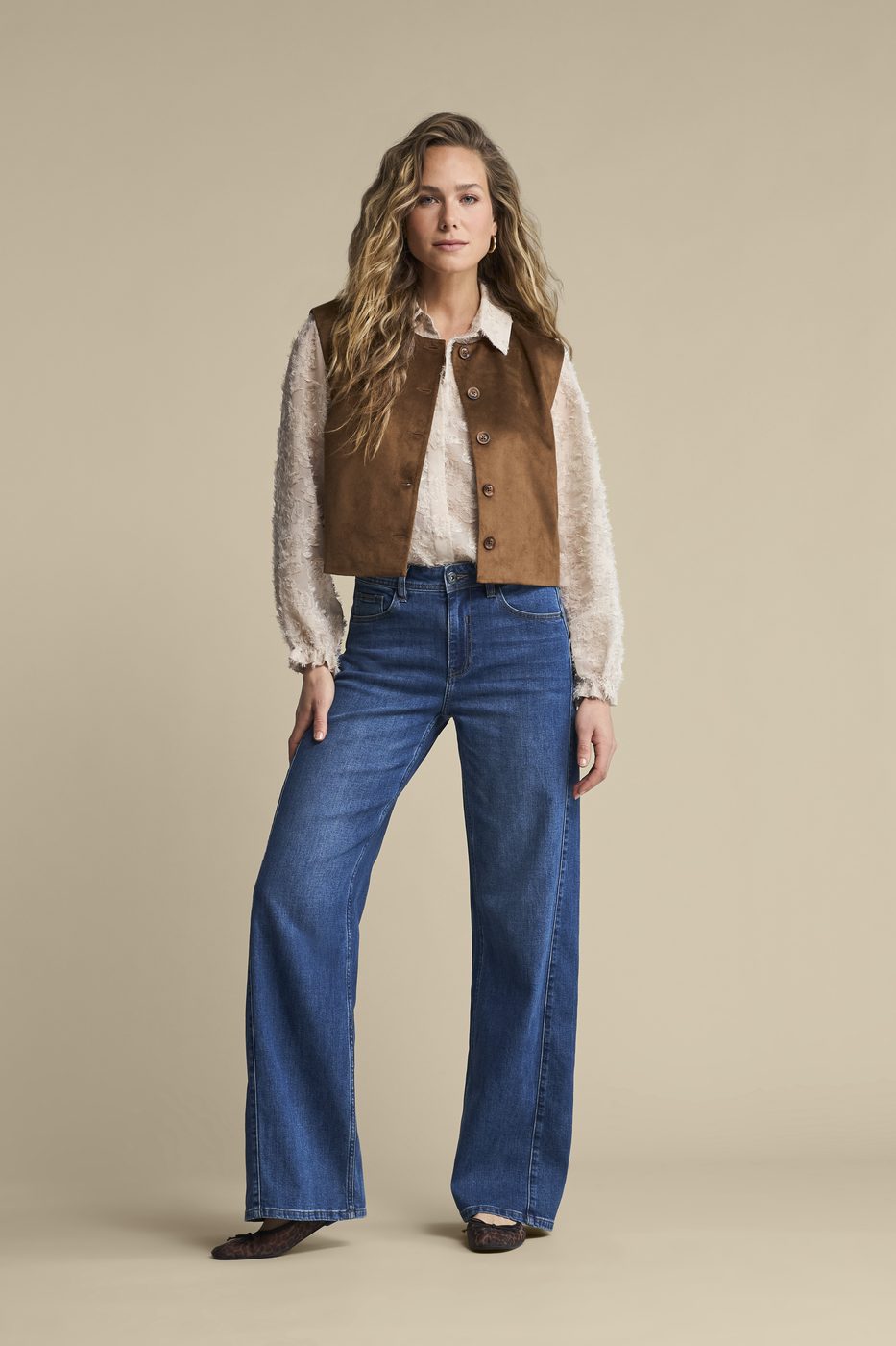 Blouse fringes - Red Button AW26 lookbook