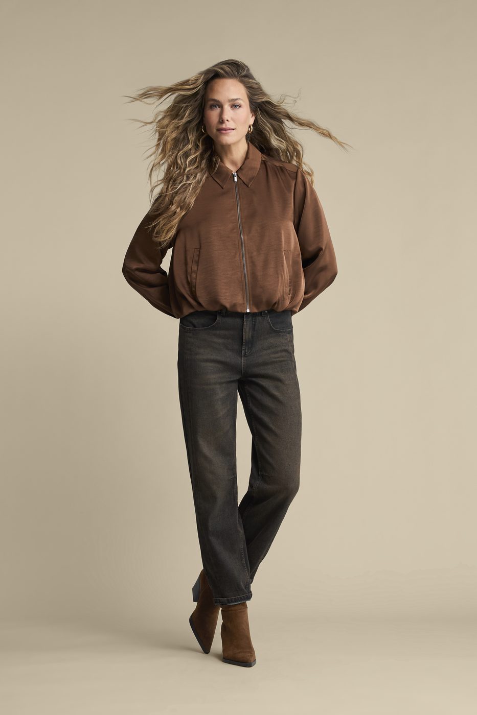 Avy satin - Red Button AW26 lookbook