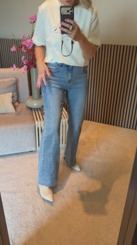 Brielle Flare Denim light stone L34