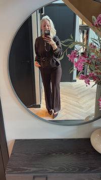 Shakira top & belt scuba