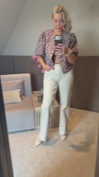 Danelle Leopard Jacquard
